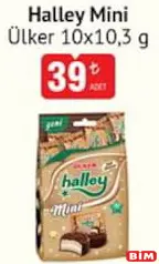ÜLKER HALLEY MİNİ BİSKÜVİ 103 G